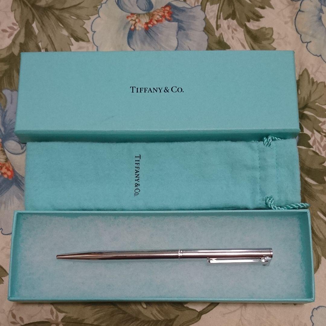 クラシック ティファニー ティー クリップボールペン 未使用 箱やや