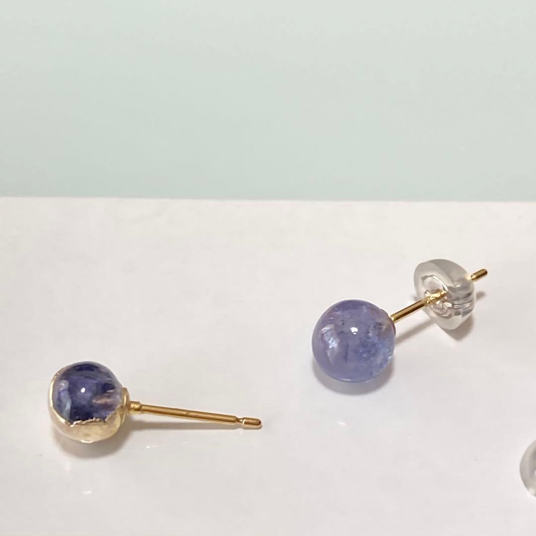 UNITED ARROWS別注 PREEK ブルーゾイサイト 工場 ピアス