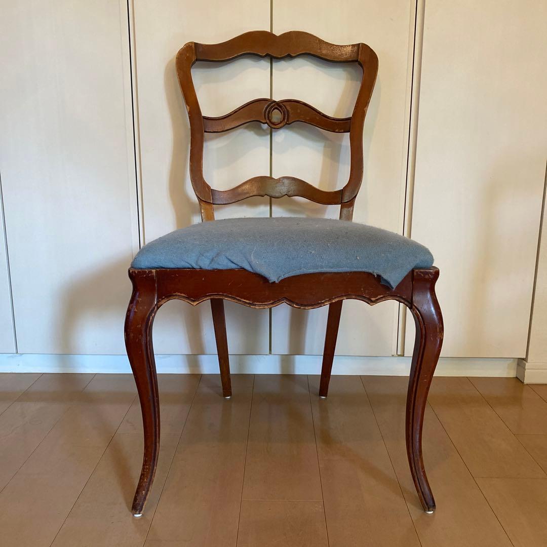 猫脚アンティーク 椅子 直接お引き取りのお値引き