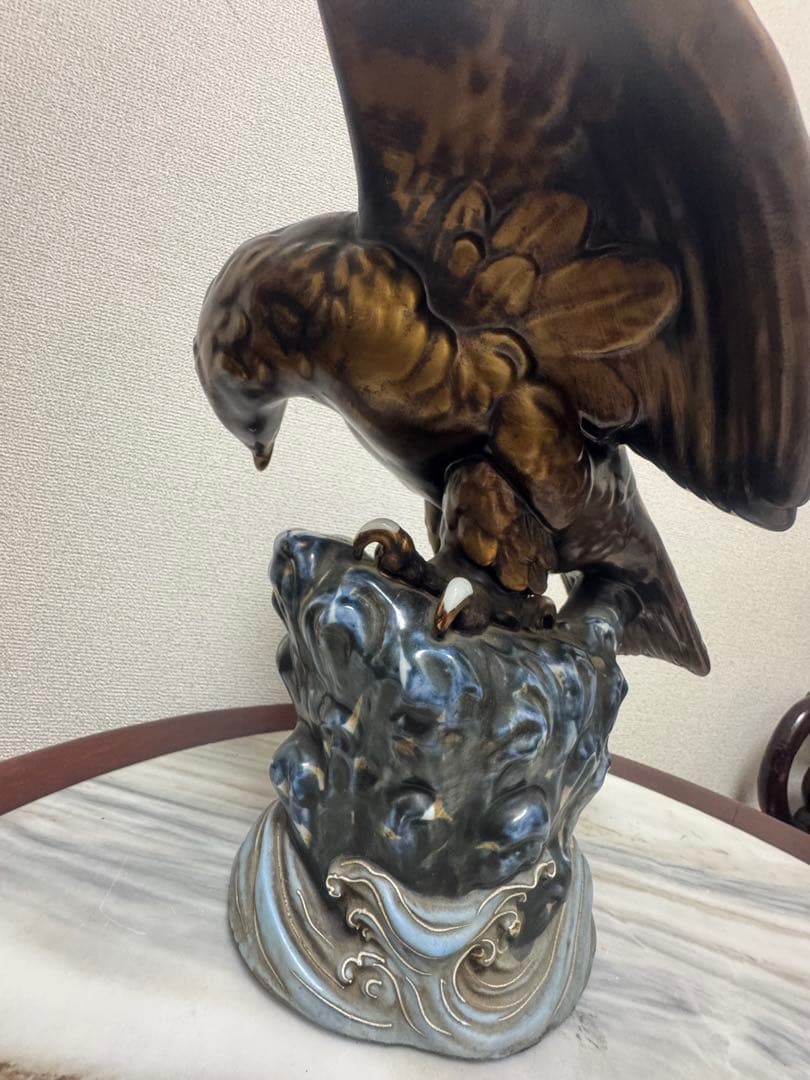 九谷焼 鷲の置物 コレクション