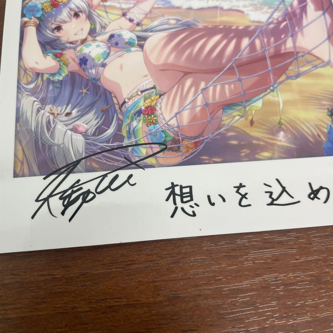 ❶アイプラ メッセージ付きインスタント写真風カード ミニフォトカード 約50枚