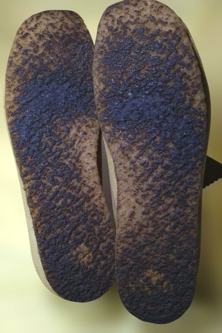 クラークス☆Clarksワラビーブーツモカシン　26.5ⅽⅿ