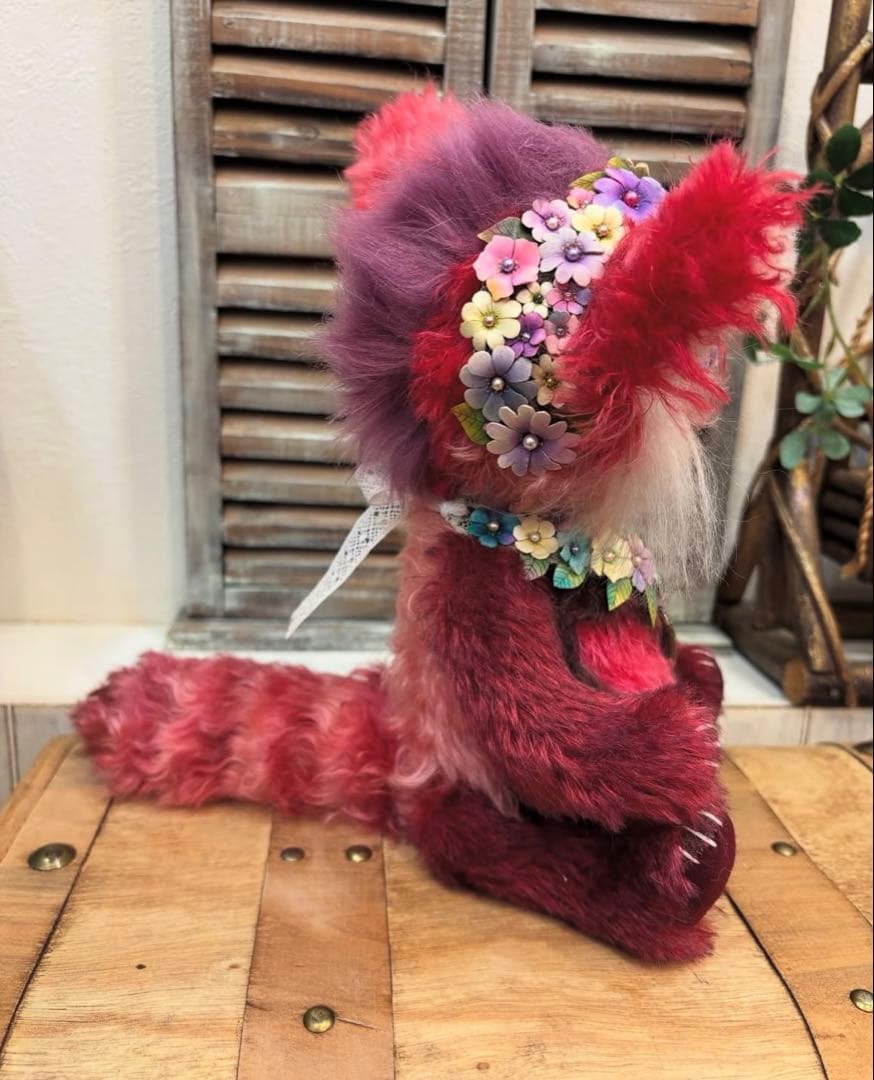 国内作家様作 ハンドメイド テディベア ぬいぐるみ レッサーパンダ