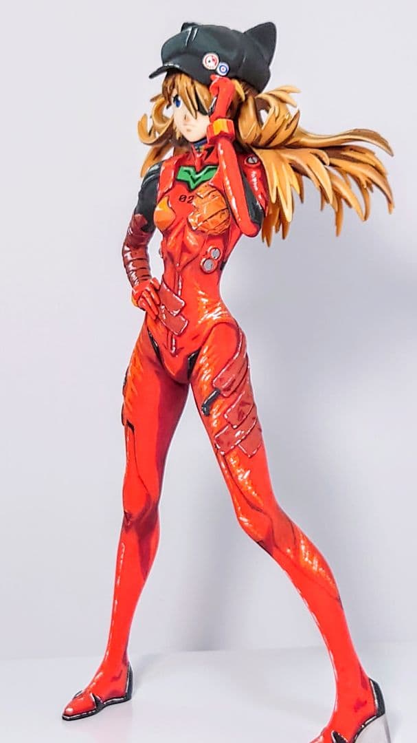 エヴァンゲリオン　式波・アスカ・ラングレー　リペイント　フィギュア