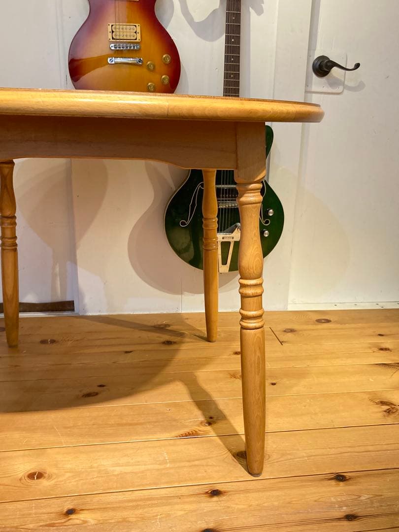 希少 太平winds ナチュラル 丸テーブル 飛騨家具 コーヒーテーブル カフ