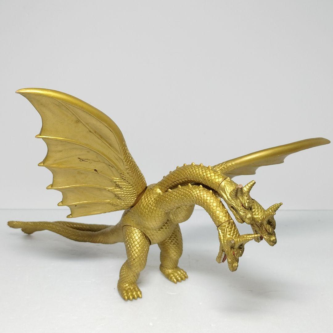 当時物 ゴジラアイランド怪獣シリーズ 1998 キングギドラ ソフビ