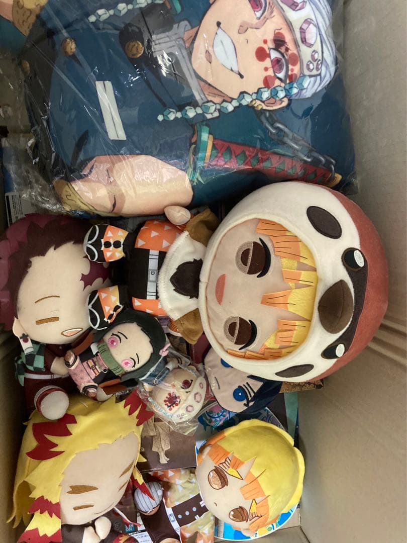 鬼滅の刃 大量 引退品 フィギュア グッズ まとめ売り 少年 ぬいぐるみ