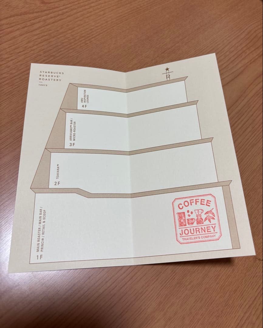 スターバックス リザーブ® ロースタリー 東京2025年限定ノート メモ帳