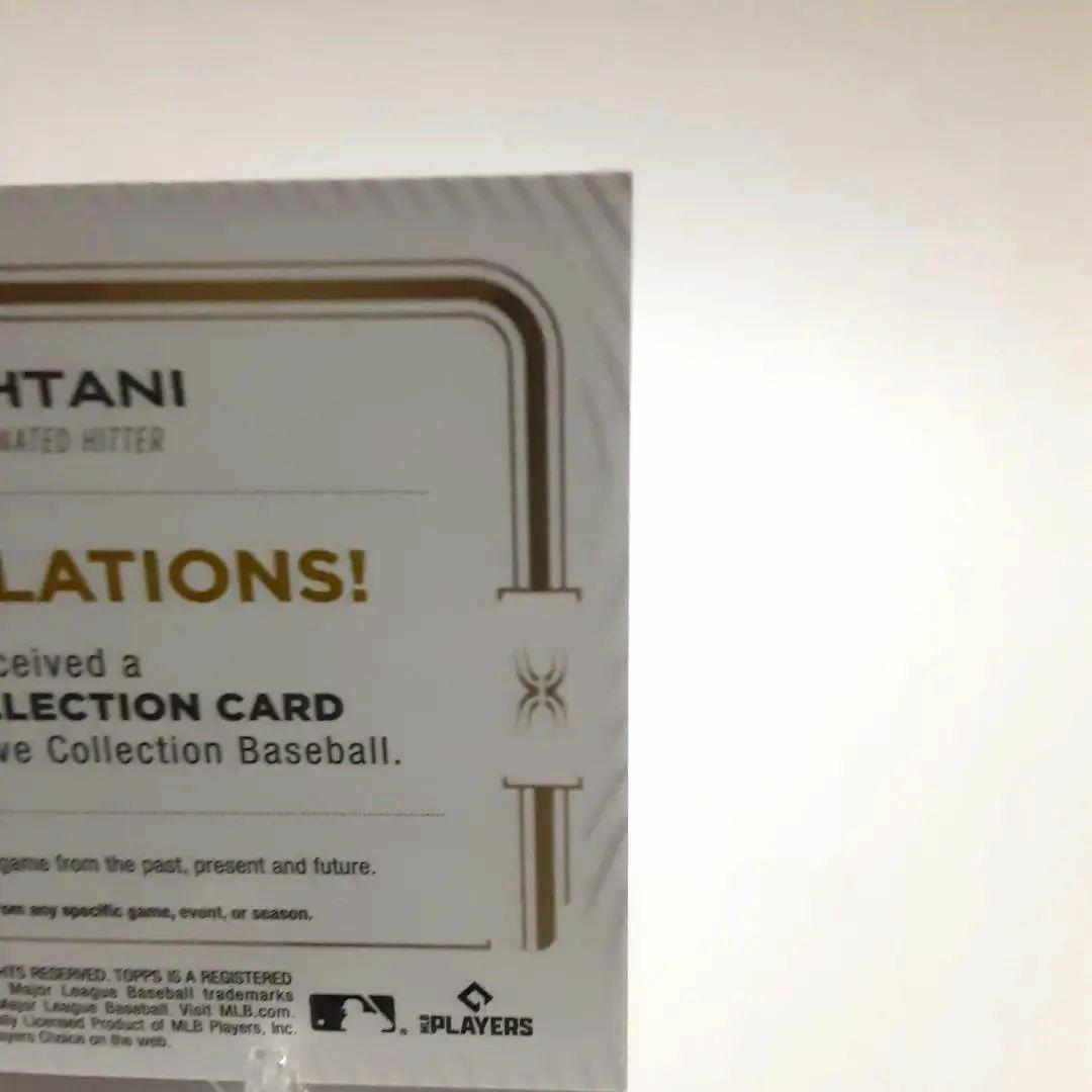 2023大谷翔平選手40枚限定本人実使用ジャージ入りtoopsジャンボ　レリック