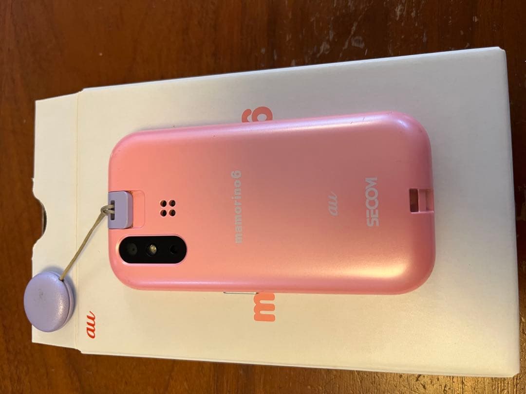 キッズケータイ mamorino6マモリーノ6 au 中古 auキッズ携帯マモリーノ