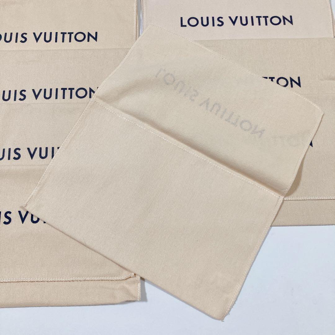 美品 ルイヴィトン 保存袋 10枚セット 長財布 チェーンウォレット用