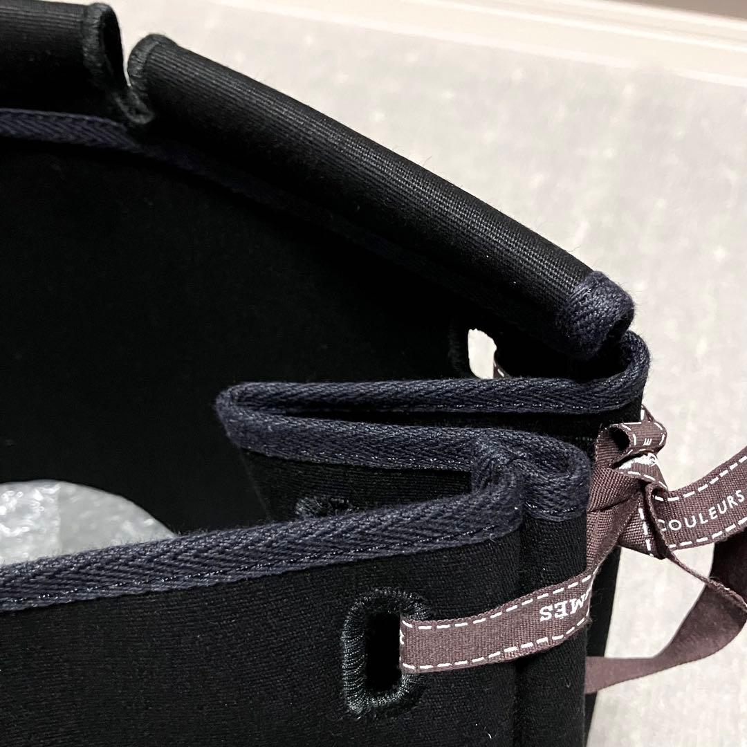 エルメス［エールバッグ］MM用 替えバッグ ブラック キャンバス