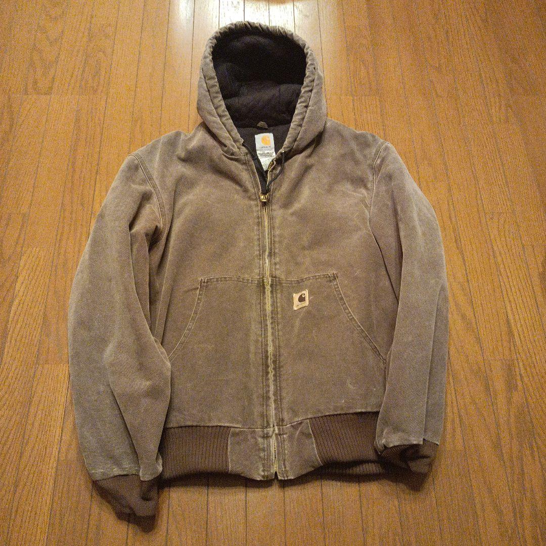 カーハート アクティブジャケット ダークブラウン フェード L 希少