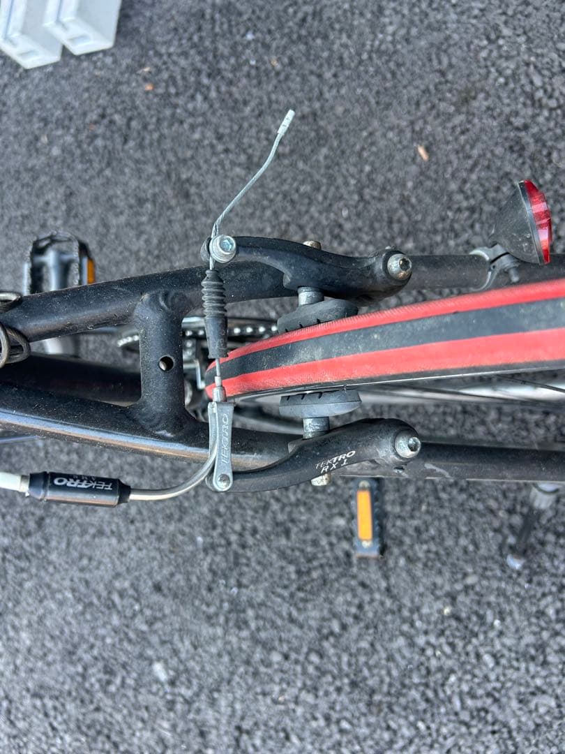 手渡し限定】Precision クロスバイク Sports ブラック ポンプ付