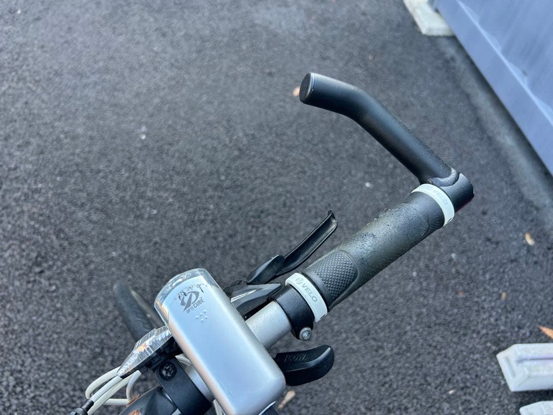 手渡し限定】Precision クロスバイク Sports ブラック ポンプ付