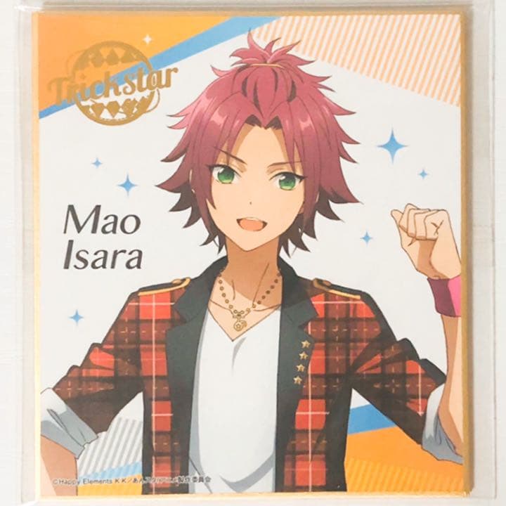 新品☆あんスタ☆Trickstar【衣更真緒】ビジュアル色紙コレクション