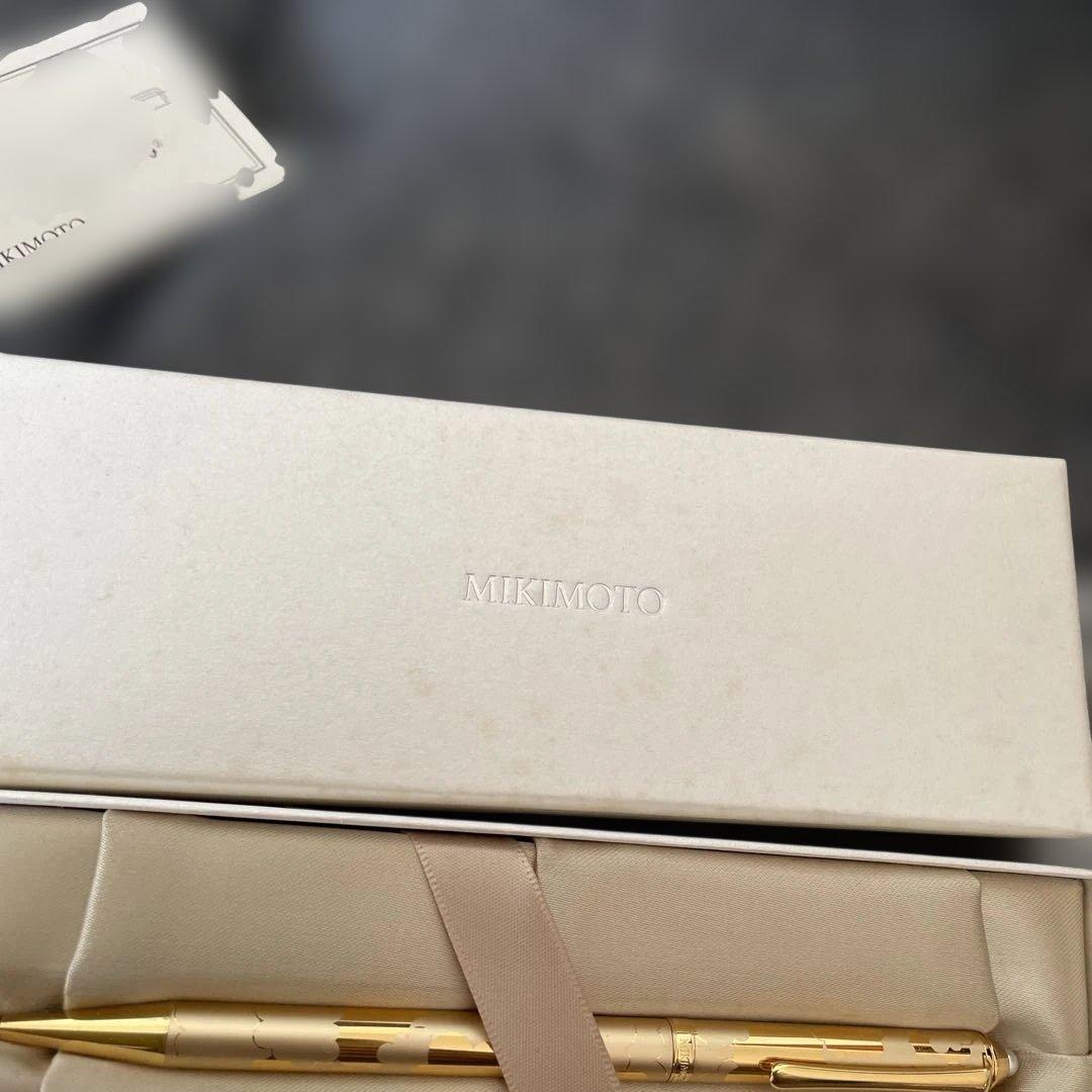MIKIMOTO ゴールドボールペン 専用ケース付き - メルカリ