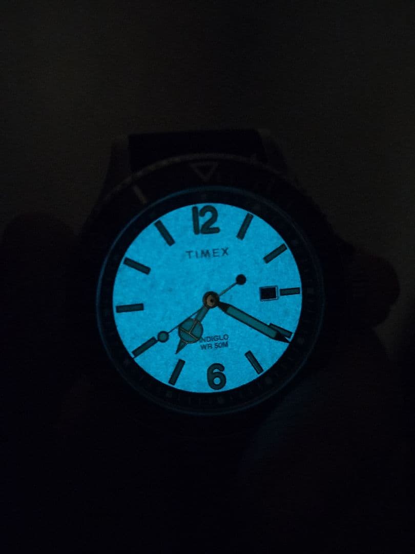 TIMEX カレイドスコープ純正レザーベルト 稼働品【ムラスポ公式】