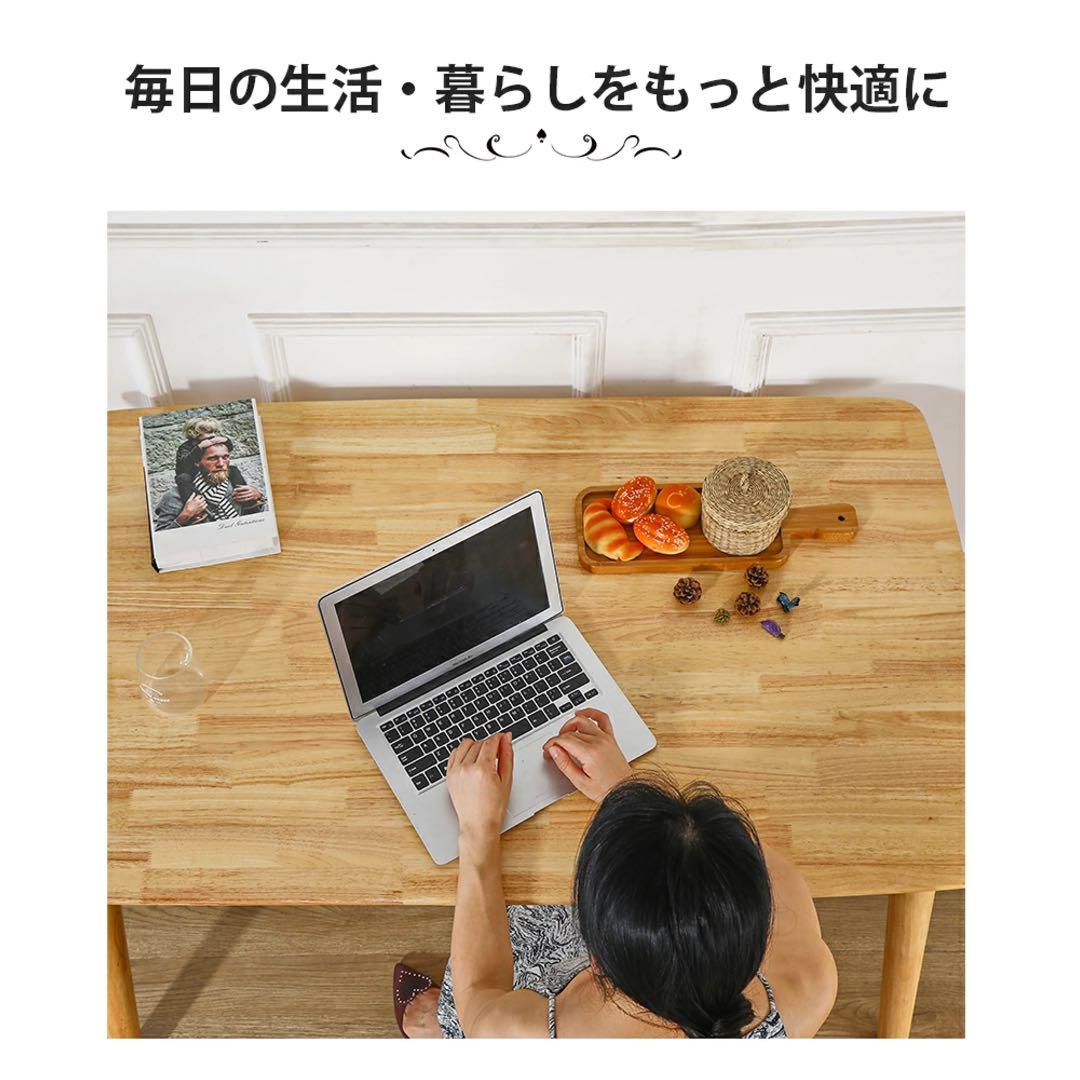 ダイニングテーブル オック無垢木製カフェテーブル 2人 4人掛け 高め