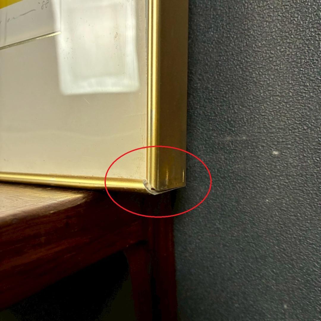 沢田哲郎「PrismⅢ」シルクスクリーン 1988年作 直筆サイン入り 額縁入り