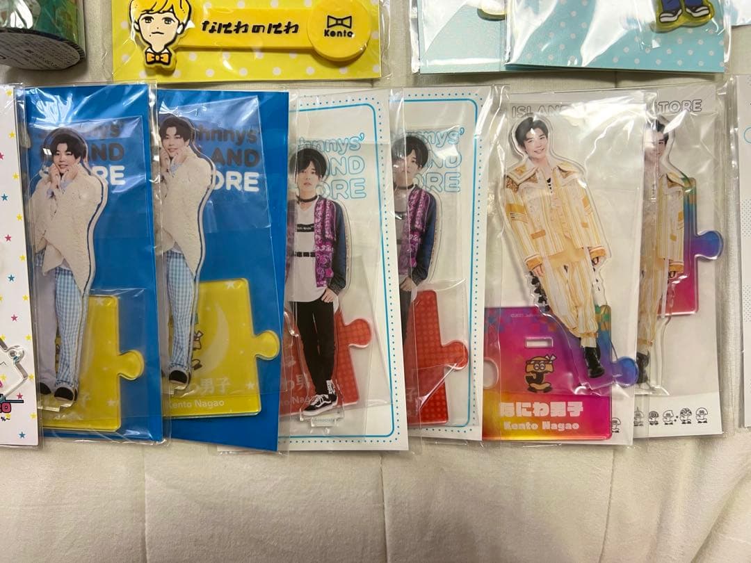 長尾謙杜　アクリルスタンド セット