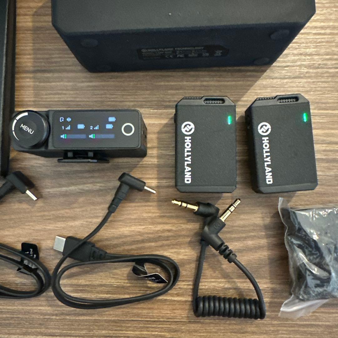 【ほぼ未使用】HOLLYLAND LARK MAX ワイヤレスマイクシステム