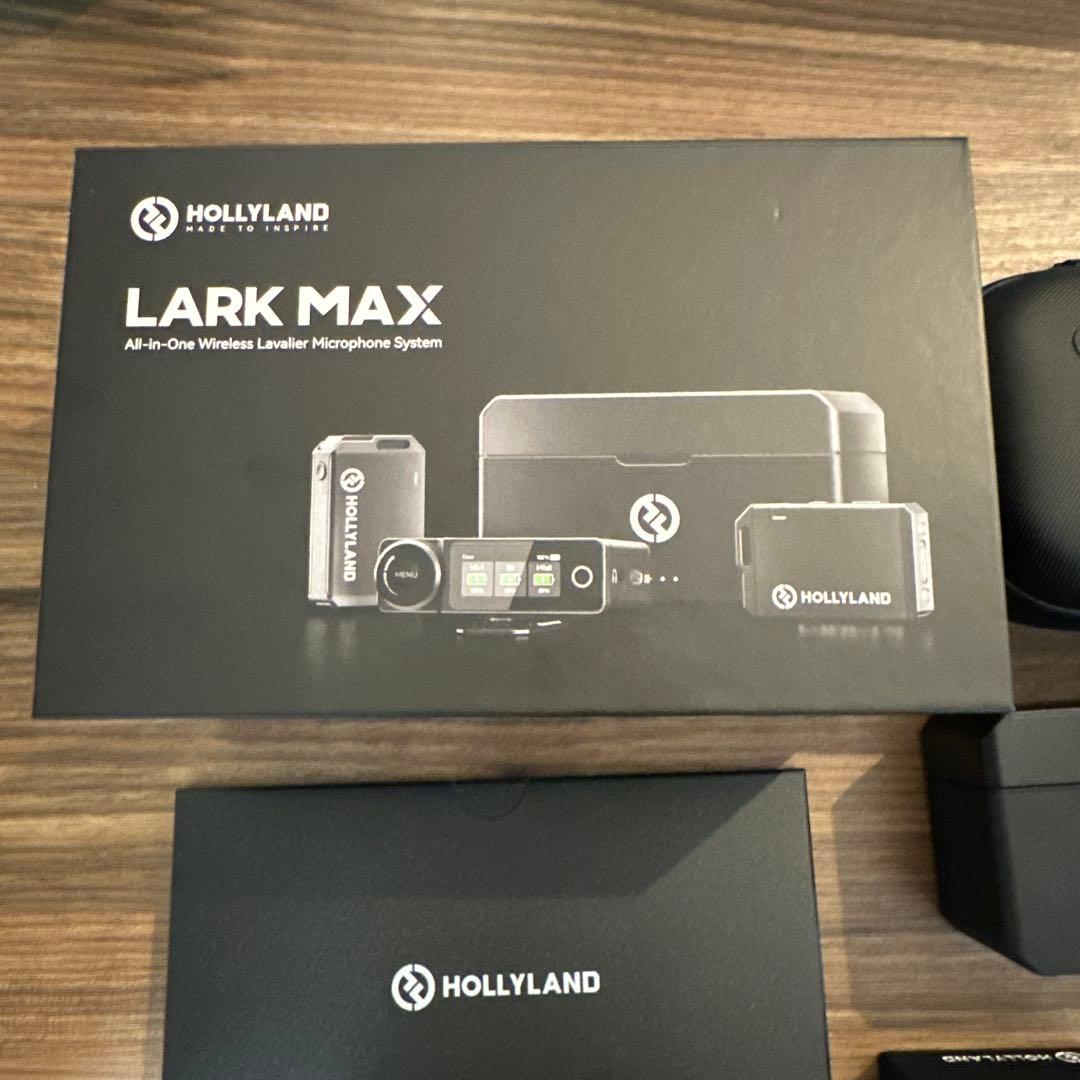 【ほぼ未使用】HOLLYLAND LARK MAX ワイヤレスマイクシステム