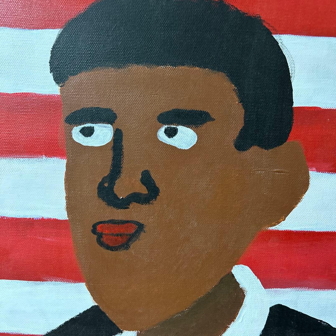 激レア 1of1 オバマ アート 絵画