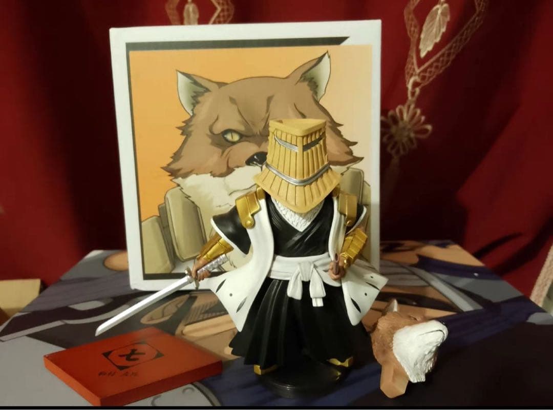 BLEACH 狛村左陣 ガレージキット ガレキ スタチュー①①