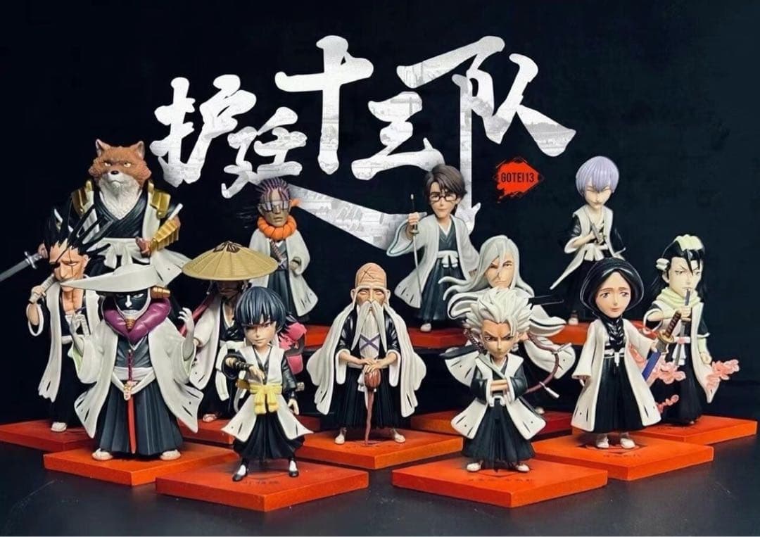 BLEACH 狛村左陣 ガレージキット ガレキ スタチュー①①