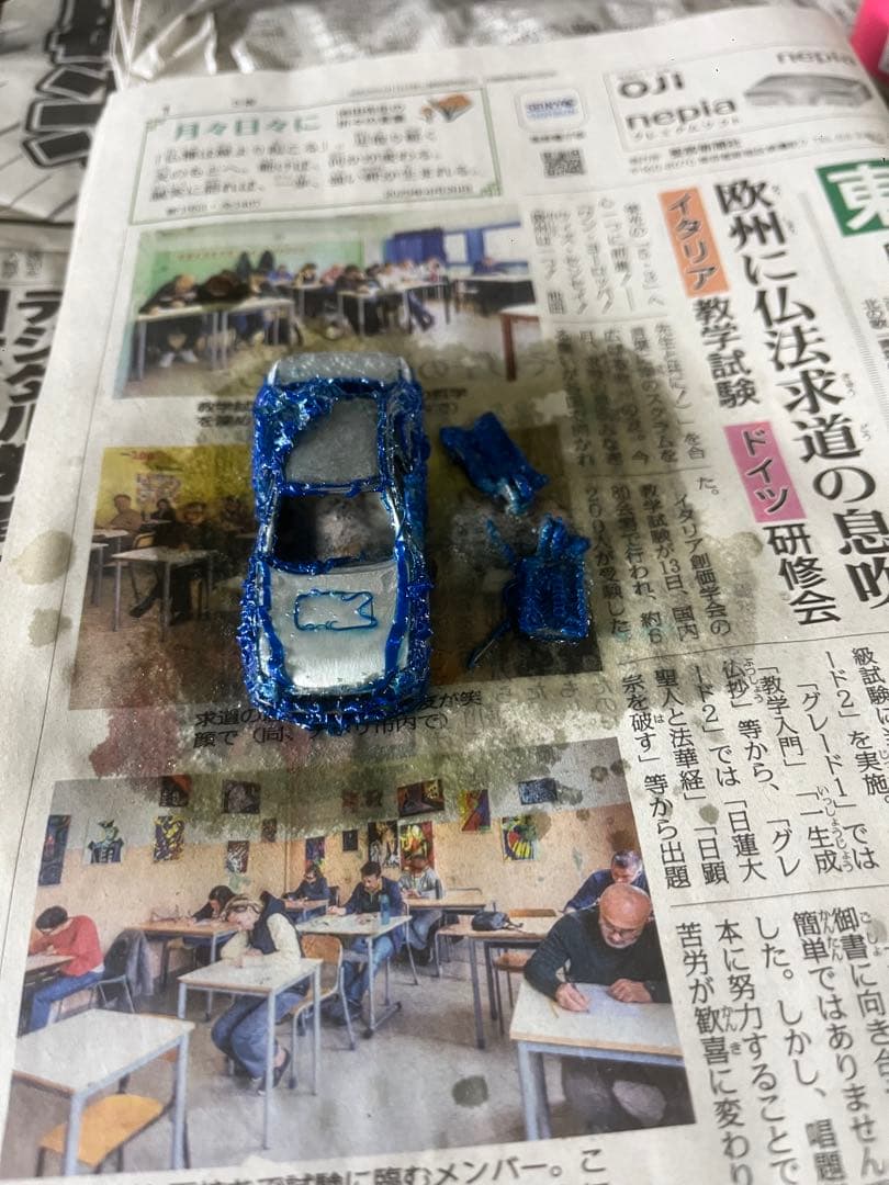 トミカ　インプレッサ　No.54 丸目　WRX 　タカラトミー　改造