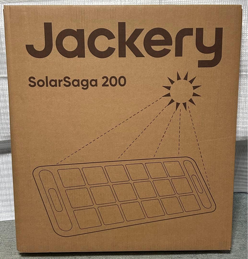 【新品未開封品】　Jackery SolarSaga 200 型番JS-200C Jackery SolarSaga 200 【JS-200C】 — PLOW(プラウ)公式ストア