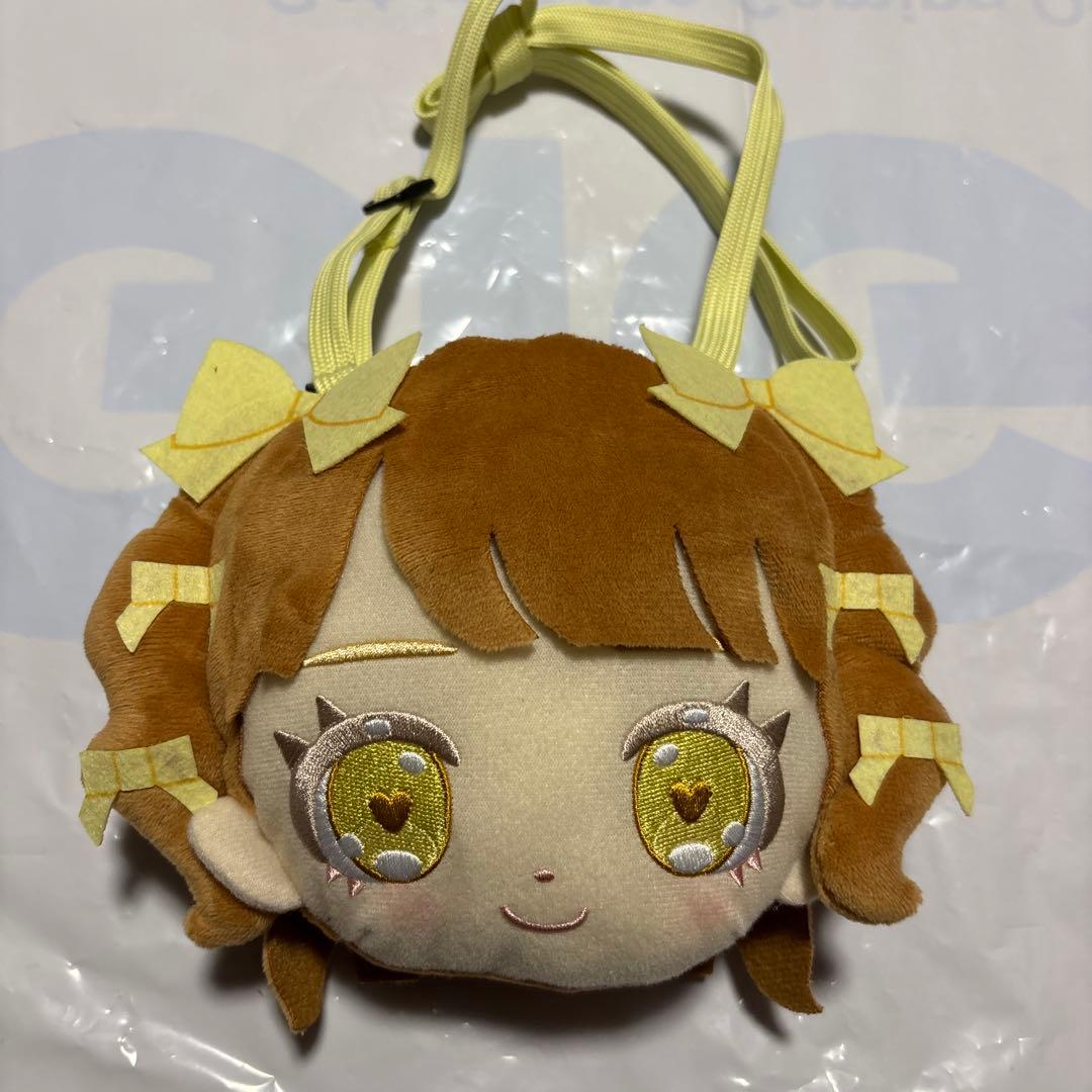 きゅるりんってしてみて 島村嬉唄 顔ポーチ パスケース モーリー