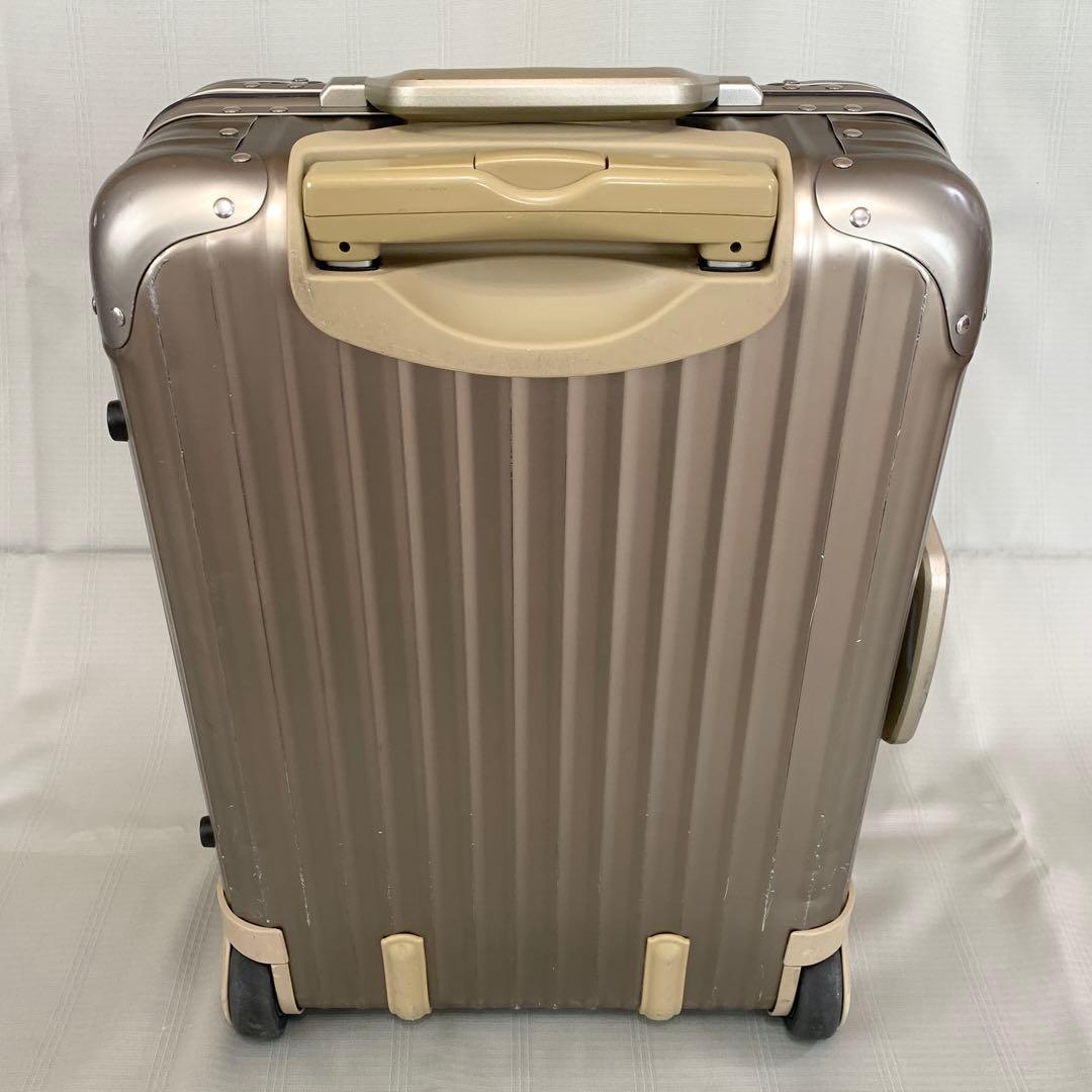 リモワ RIMOWA トパーズプレミアム チタンゴールド 32L 2輪 RIMOWA