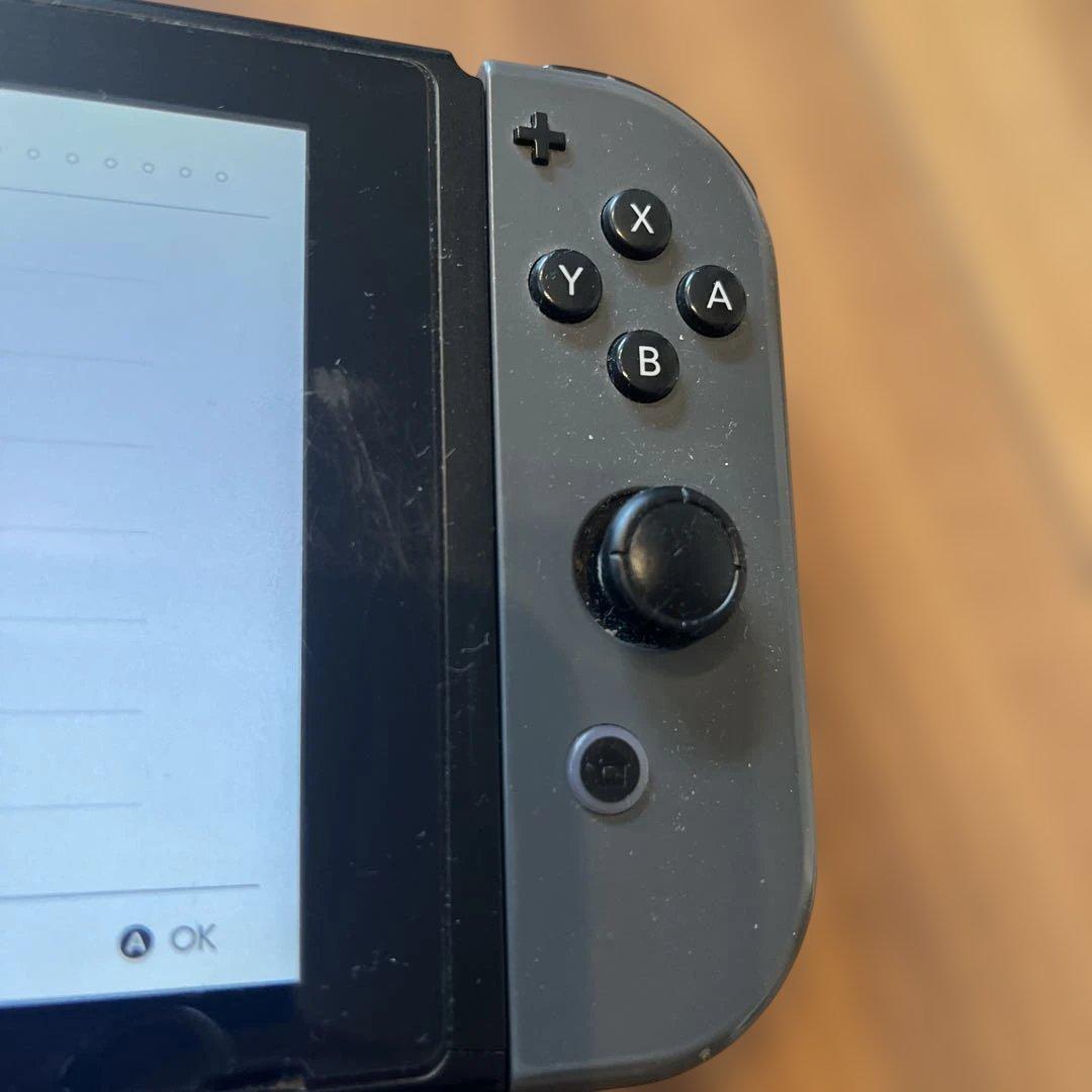 Nintendo Switch ホワイト/グレー 本体のみ　ジャンク