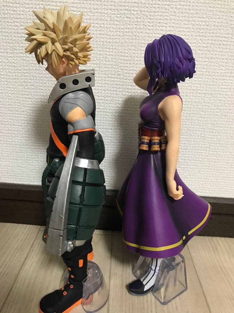 ヒロアカフィギュア爆豪切島マスターライズ