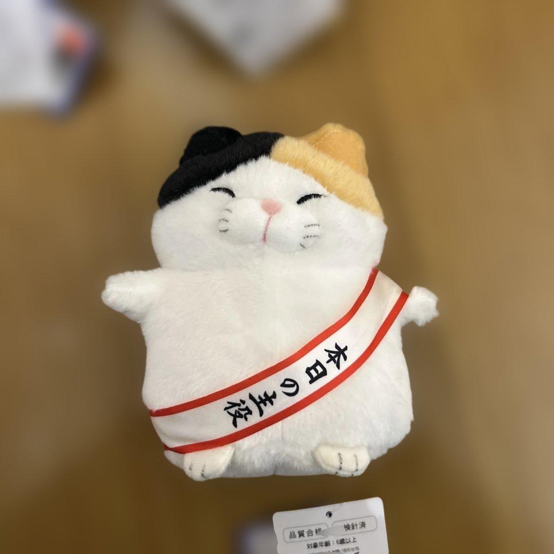 ひげまんじゅう 祝 ぬいぐるみ 4つセット 10周年 14cm - メルカリ