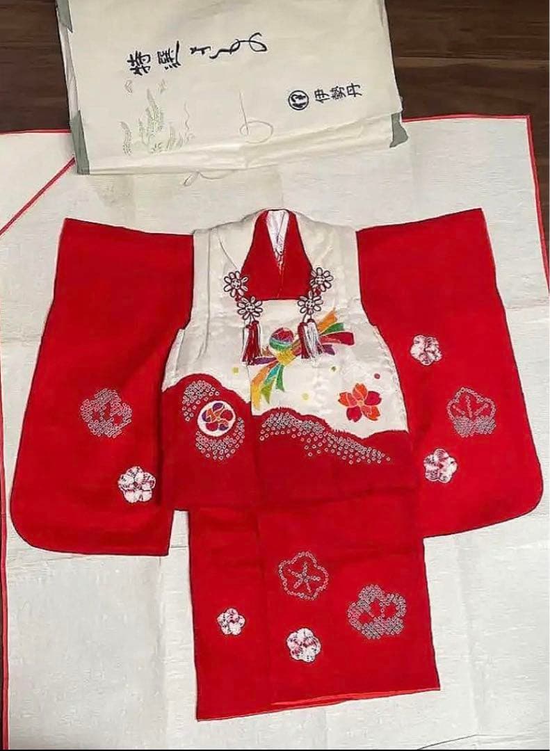 伊勢丹購入！七五三　3歳　正絹　着物セット