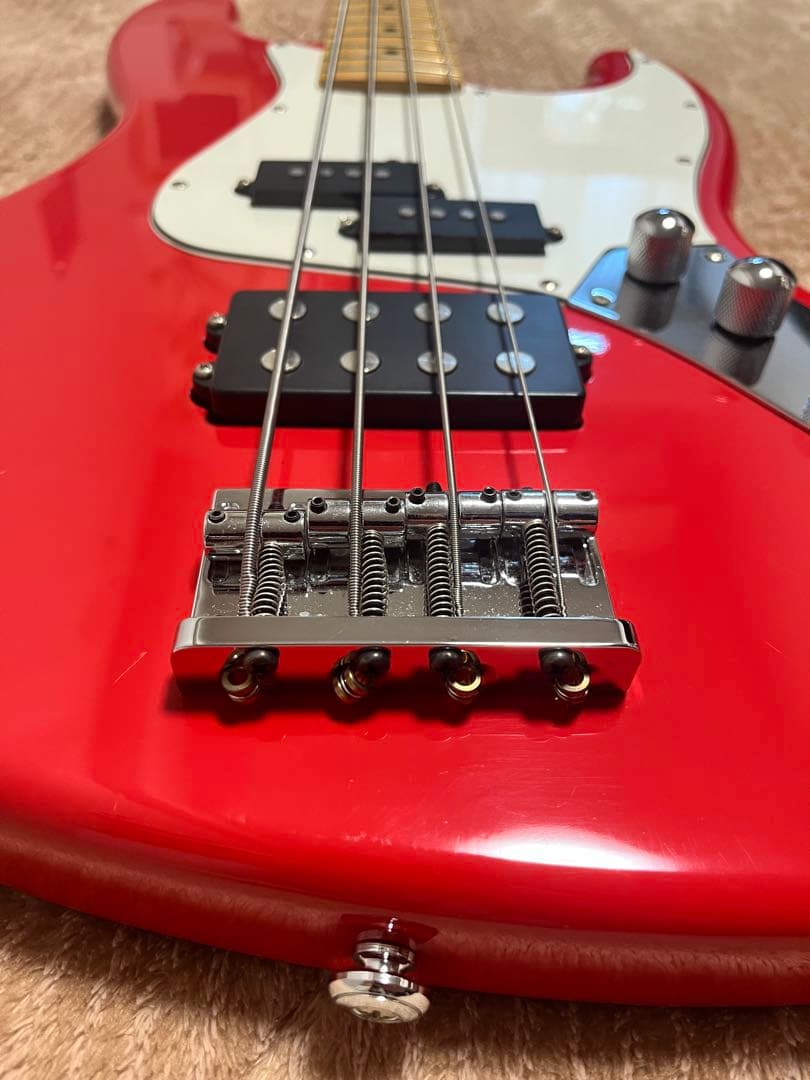 GrassRoots G-JB レッド PB+ハムバッカー ジャズベースタイプ G-JB/R