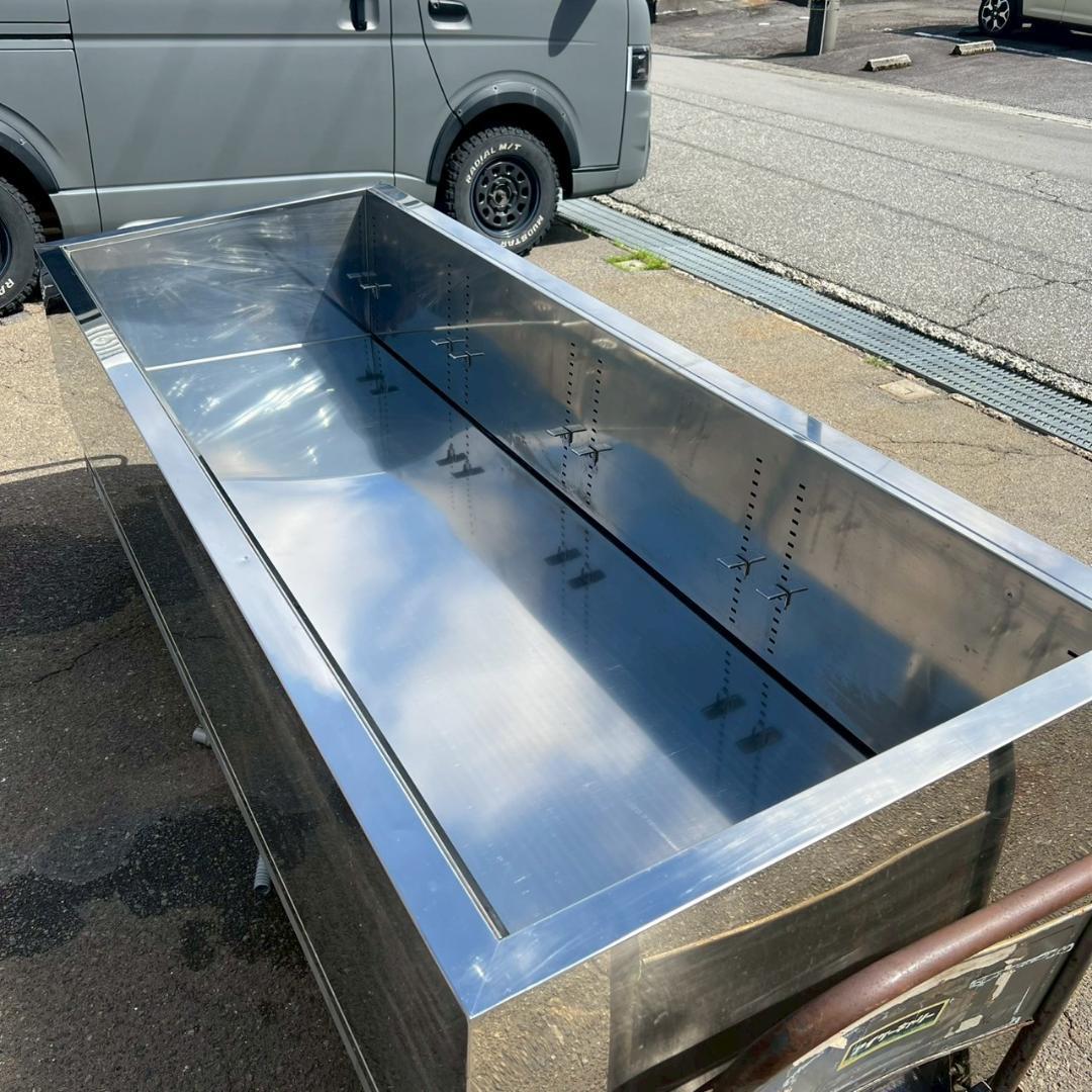 ショーケース シンク W2400×D900×H850 業務用 厨房 A0375