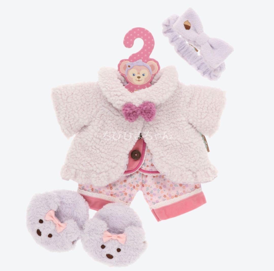 ダッフィー＆シェリーメイ オータムスリープオーバー 4点セット Duffy