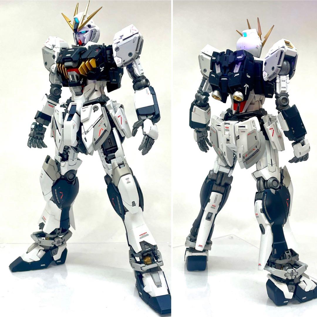 MGナラティブガンダムver.ka νガンダム配色 全塗装 完成品 - メルカリ