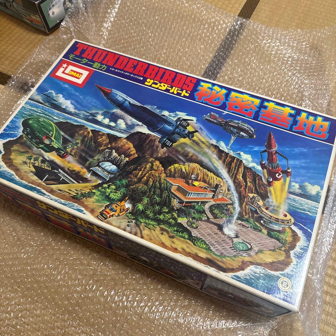 サンダーバード秘密基地プラモデル昭和43年イマイ プラモデル