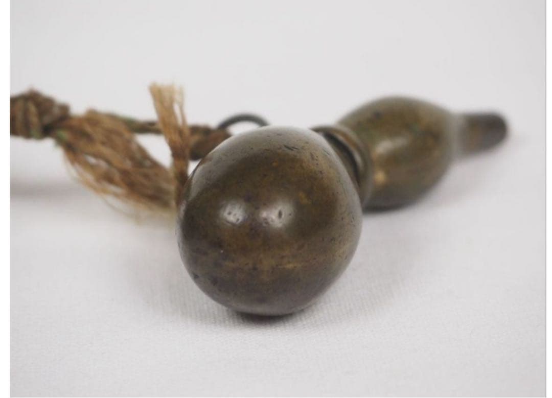 送料無料 時代物 竹形印籠・銅製瓢箪形薬入 ☆希少☆ Yahoo