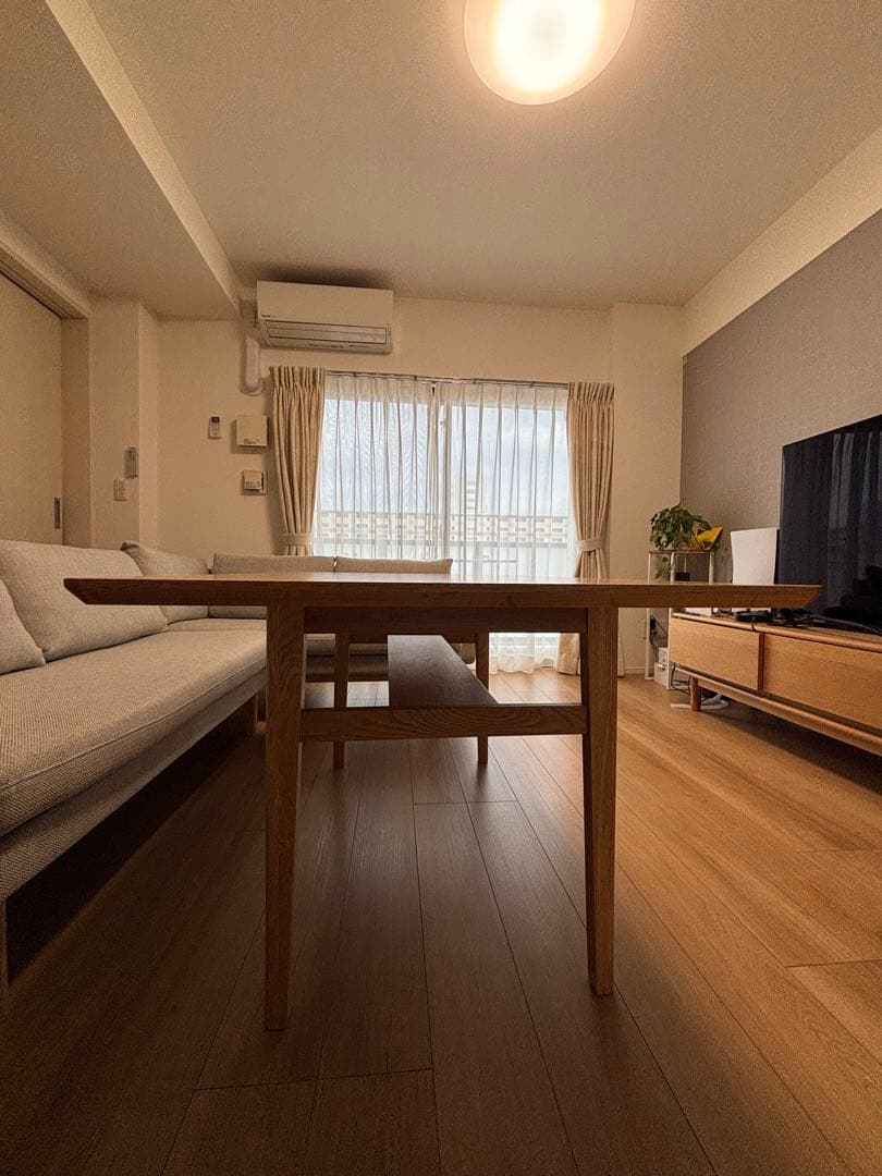 【セットで9万円】unico LOM ダイニング 3点セット③