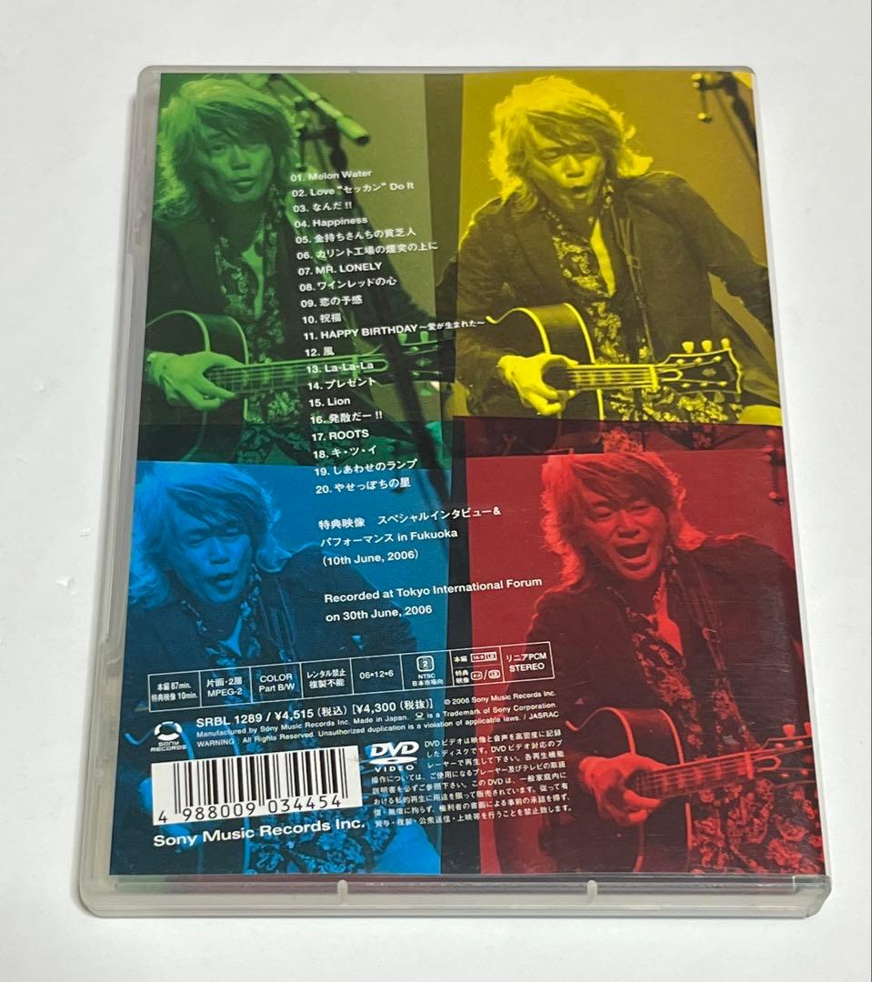 玉置浩二 06 PRESENT TOUR LIVE DVD - メルカリ