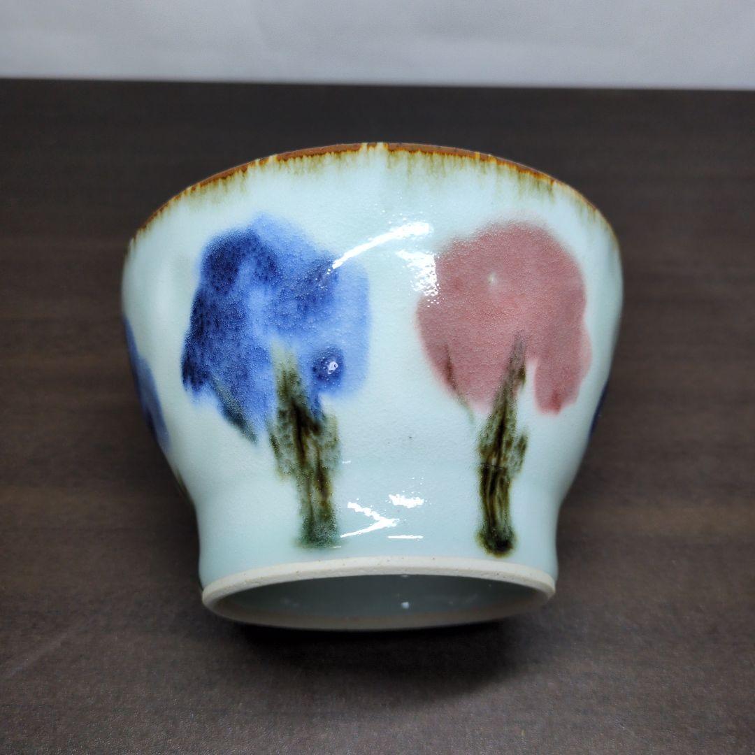 d*7様 斉山窯 太田恵 作 色絵 丼＆蓋物 2点