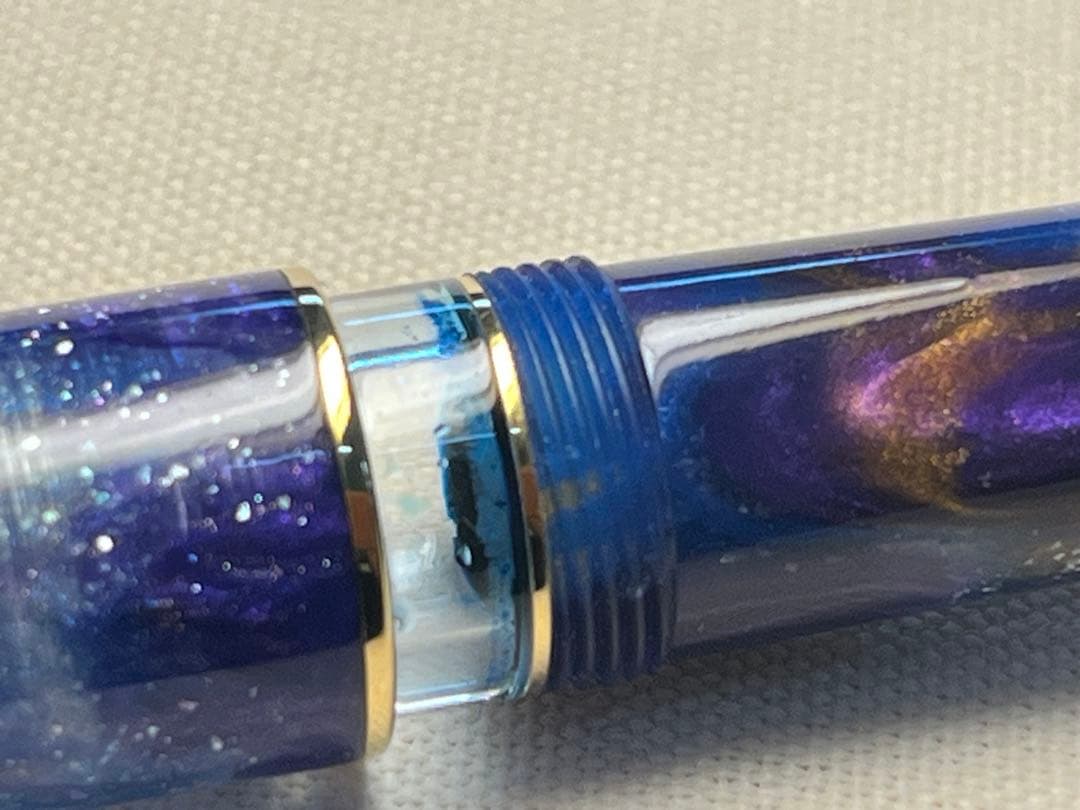 試筆のみ レオナルド万年筆 モーメント ゼロ グランデ 14金ニブ - メルカリ