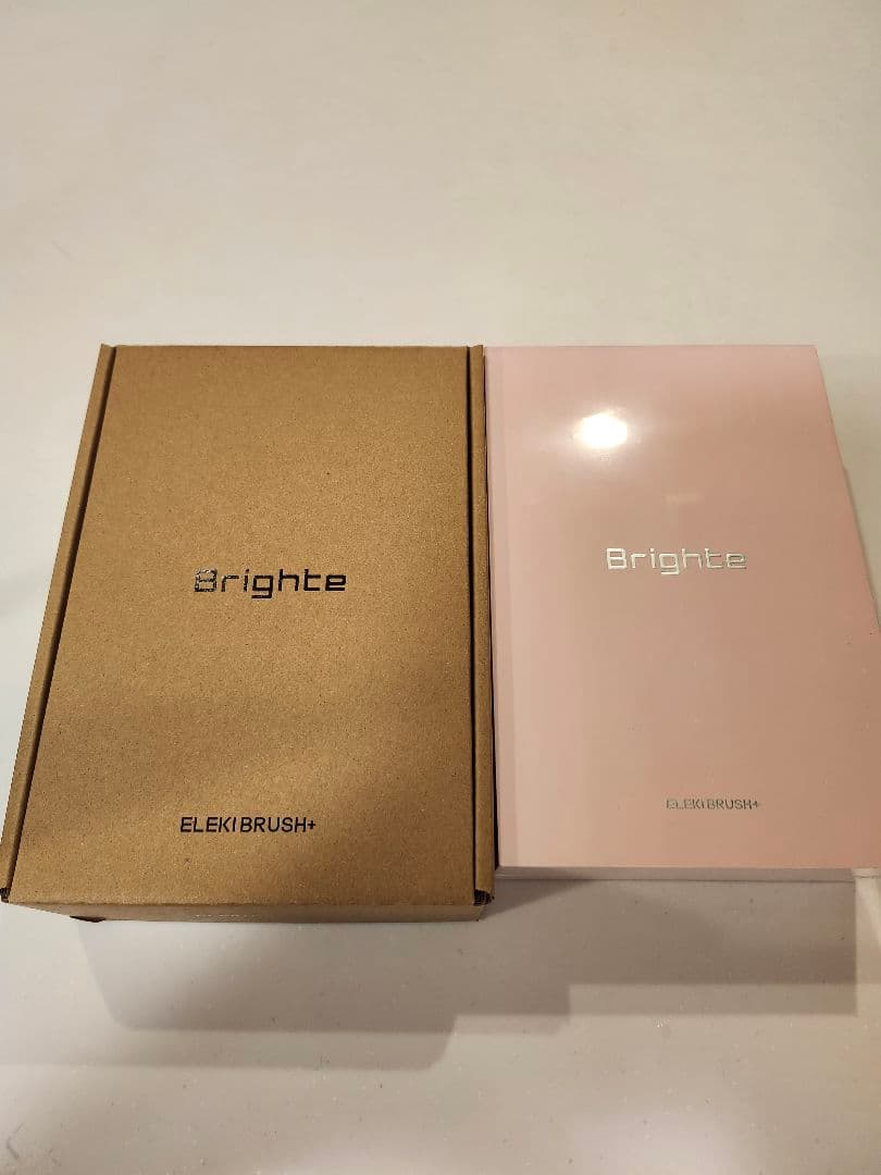 ブライト エレキブラシ+ 新品 未開封 ピンク - メルカリ