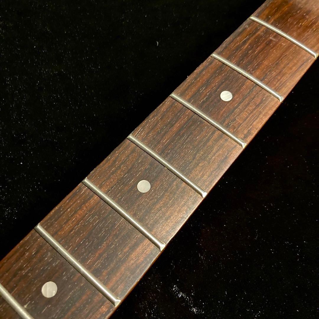 カナダ産フレイムメイプル エレキギター ネック テレキャスター ローズ